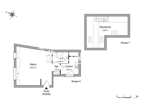 Location Appartement 2 pièces 43.81 m² - 1 RUE DE LA DIVISION LECLERC Strasbourg 67000