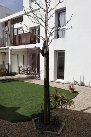 Aytré, T3 avec grand extérieur et garages