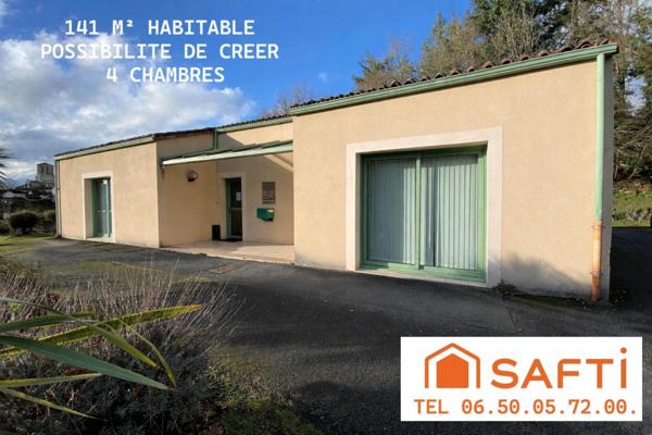 Maison de Plain Pied 141 M²  usage Pro actuellement fin Mars 2026