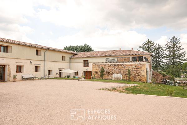 Maison de charme et gîtes au coeur des crus, entre Beaujolais et Bourgogne du Sud