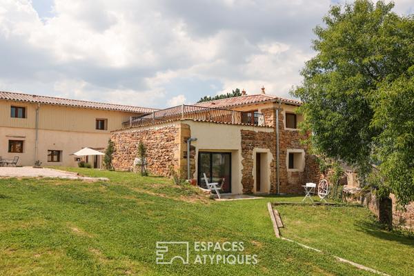 Maison de charme et gîtes au coeur des crus, entre Beaujolais et Bourgogne du Sud