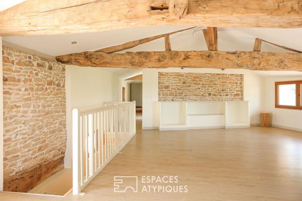 Maison de charme et gîtes au coeur des crus, entre Beaujolais et Bourgogne du Sud