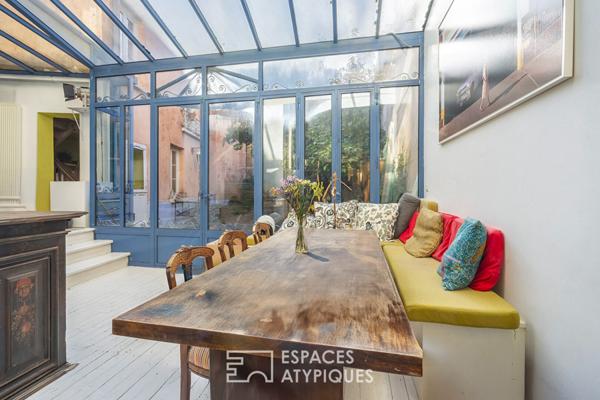 Maisons avec véranda et jardin