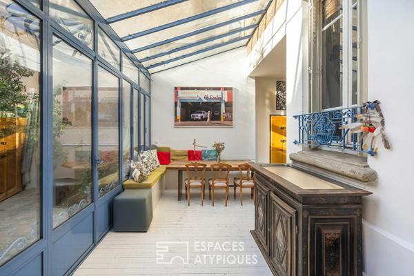 Maisons avec véranda et jardin