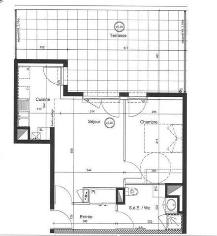 Appartement 2 pièces - 44200 Nantes -  Saint-Jacques-Ripossière