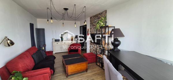 Appartement T3 bien entretenu dans résidence sécurisée proche tous services.