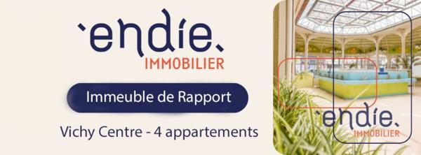 Immeuble de rapport de 4 appartements en plein centre de Vichy
