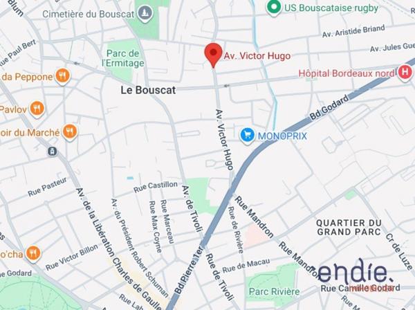 LE BOUSCAT - Victor Hugo - Appartement 66.45 m² (T3) avec une place de parking en sous sol