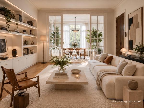 PARIS XVIe  – APPARTEMENT DE 113 m² – 2 PARKINGS