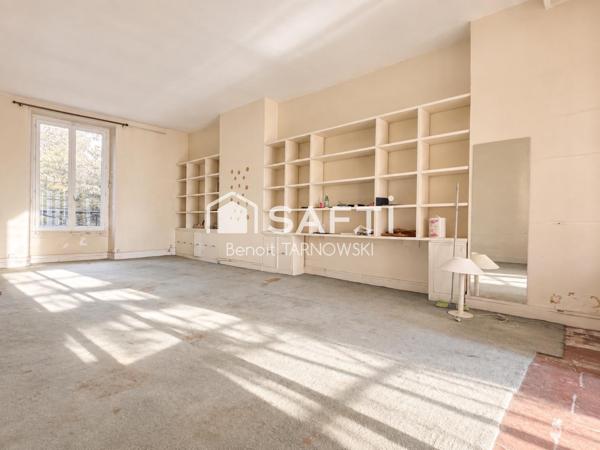 PARIS XVIe  – APPARTEMENT DE 113 m² – 2 PARKINGS