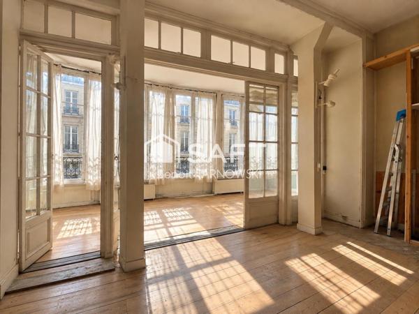 PARIS XVIe  – APPARTEMENT DE 113 m² – 2 PARKINGS
