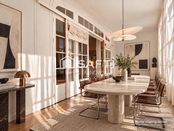 PARIS XVIe  – APPARTEMENT DE 113 m² – 2 PARKINGS