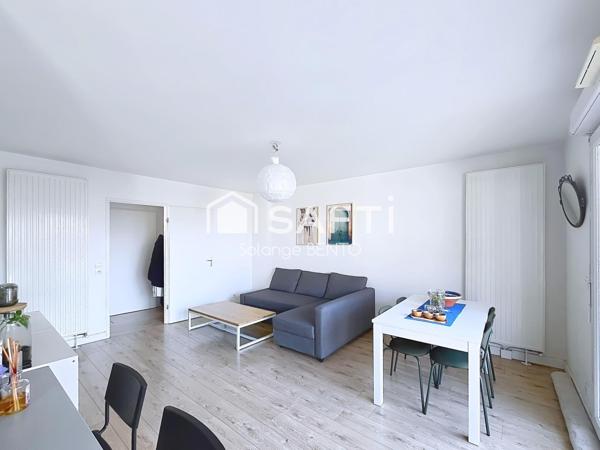 Appartement 3 pièces de 58 m² avec balcon et parking