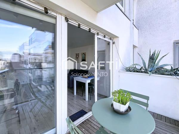 Appartement 3 pièces de 58 m² avec balcon et parking