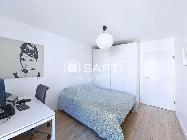 Appartement 3 pièces de 58 m² avec balcon et parking