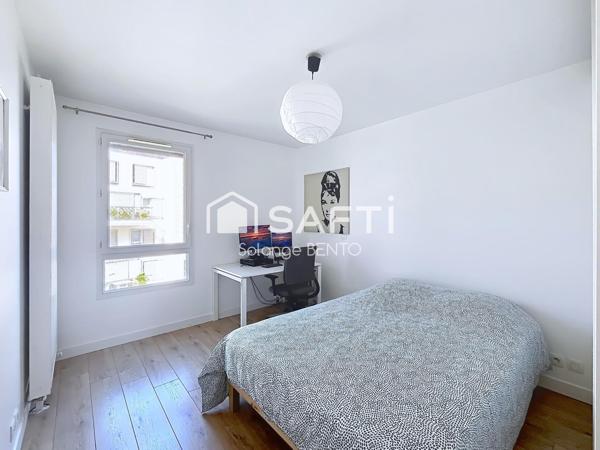 Appartement 3 pièces de 58 m² avec balcon et parking