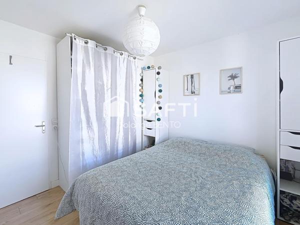 Appartement 3 pièces de 58 m² avec balcon et parking
