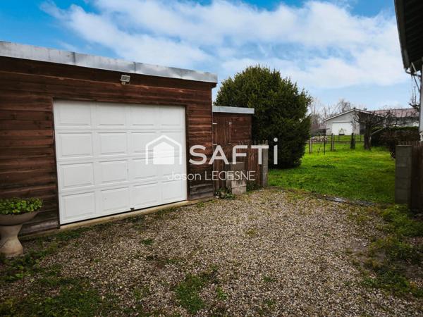 Maison individuelle T3 avec jardin et garage