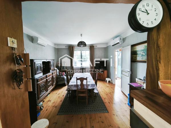 Maison individuelle T3 avec jardin et garage