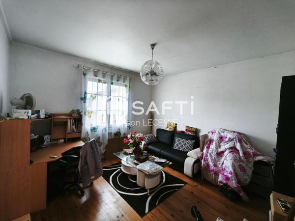 Maison individuelle T3 avec jardin et garage