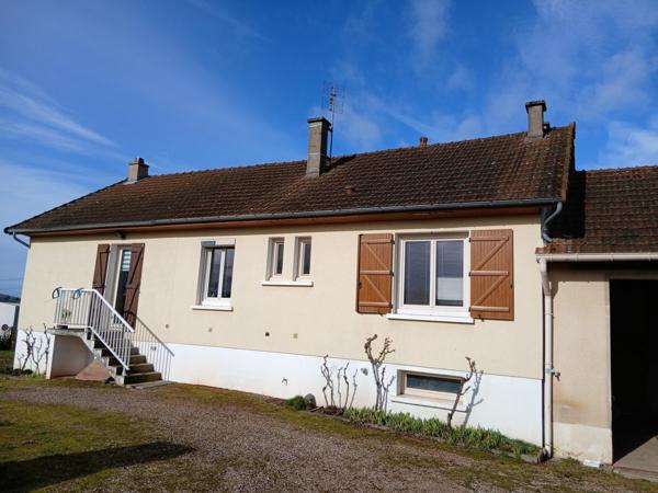 Nouveau Epinac Maison 87 m2 environ sur sous sol avec terrain