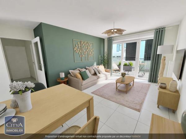 Appartement à louer 3 pièces 66.4m²