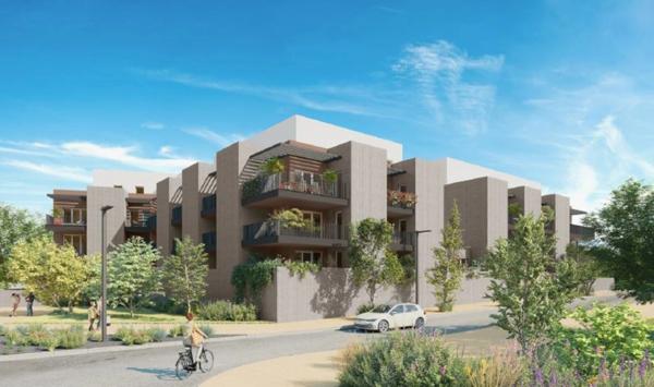 Dpt Pyrénées Orientales (66), à vendre POLLESTRES appartement T3 de 65.45 m² avec terrasse et stationnement en sous-