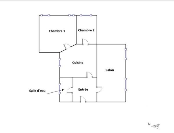 Appartement à vendre 3 pièces 51 m² Paris 10