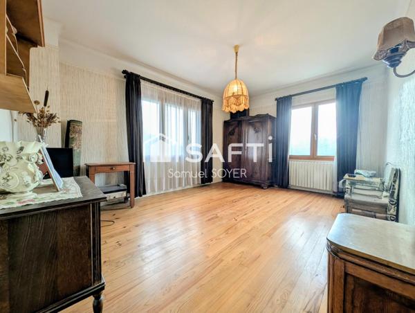 MAISON 3 CHAMBRES, JARDIN, DEPENDANCE ET GARAGES