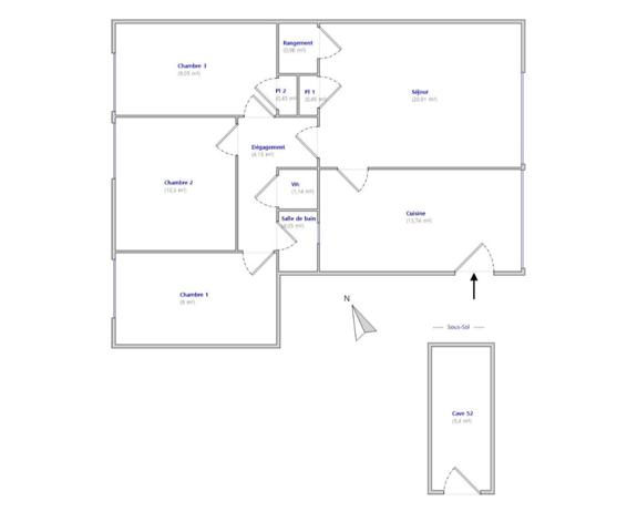 T4 - Dernier étage - Gare de Vaise - Vue dégagée - Ligne D