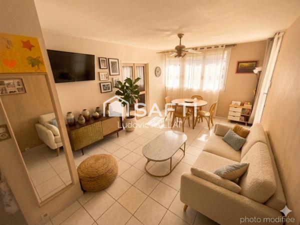 2ème avec ascenseur, ensoleillé et calme