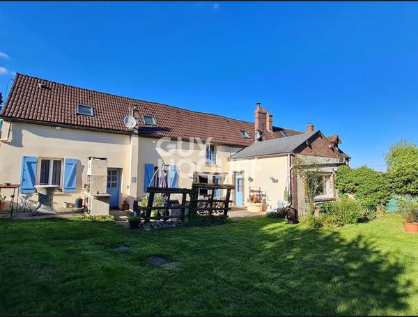Longère familiale de caractère avec grand jardin proche Ézy-sur-Eure (27530)
