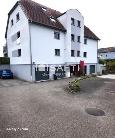 Bennwihr propose un appartement de 79 m² bénéficiant de prestations de qualité.