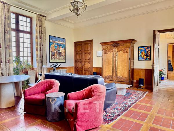 Château du XVIIe IMH parc de 1.16ha - Côte de Nacre - plage à pied