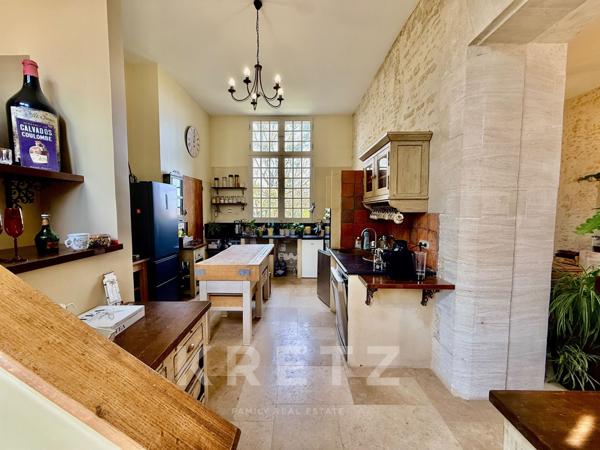 Château du XVIIe IMH parc de 1.16ha - Côte de Nacre - plage à pied