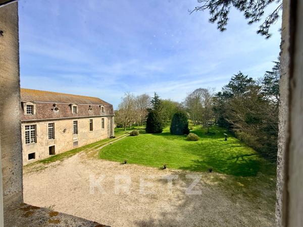 Château du XVIIe IMH parc de 1.16ha - Côte de Nacre - plage à pied