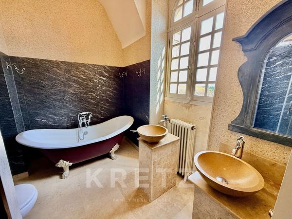 Château du XVIIe IMH parc de 1.16ha - Côte de Nacre - plage à pied