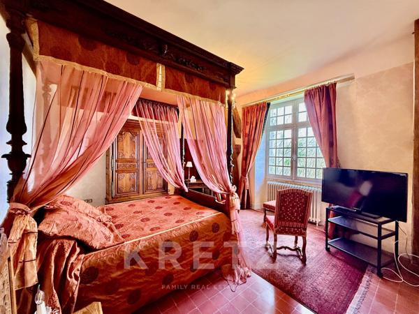 Château du XVIIe IMH parc de 1.16ha - Côte de Nacre - plage à pied