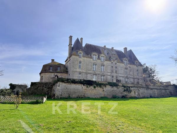 Château du XVIIe IMH parc de 1.16ha - Côte de Nacre - plage à pied