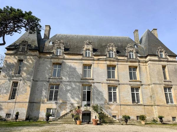 Château du XVIIe IMH parc de 1.16ha - Côte de Nacre - plage à pied