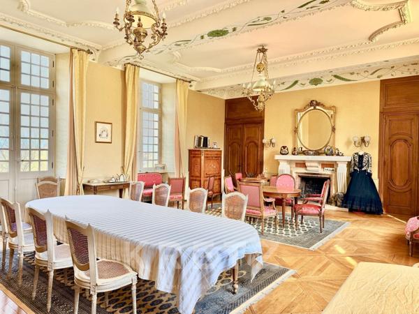 Château du XVIIe IMH parc de 1.16ha - Côte de Nacre - plage à pied