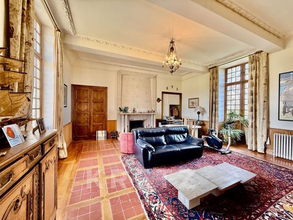 Château du XVIIe IMH parc de 1.16ha - Côte de Nacre - plage à pied