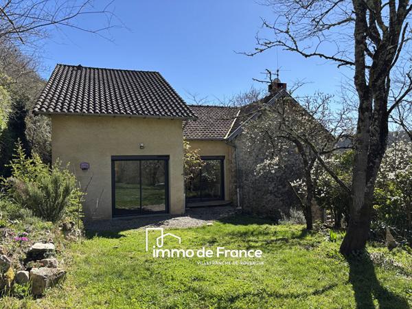 Maison en pierre avec terrain