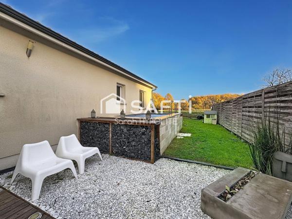 Maison de 89 m2 avec garage et vue sur la forêt