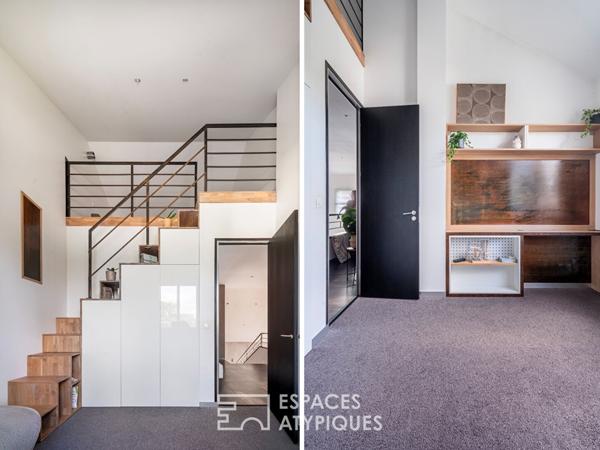 Maison contemporaine avec jardin proche Villejuif