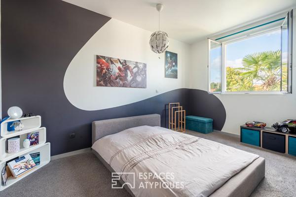 Maison contemporaine avec jardin proche Villejuif