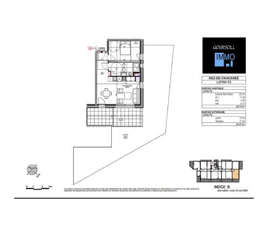 Appartement 2 pièces 42 m2