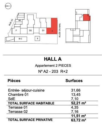 Appartement à vendre 2 pièces 52 m² La Rochelle