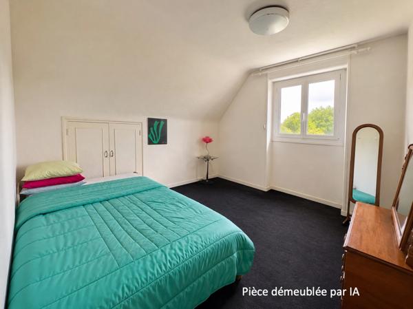BRETAGNE, FINISTERE, PLOUGASTEL DAOULAS, EMPLACEMENT DISCRET, CONFIDENTIEL, NEO BRETONNE, LITTORAL, VUE MER, SOUS-SOL COMPLET, SANS VIS À VIS, TERRAIN, RÉNOVATION