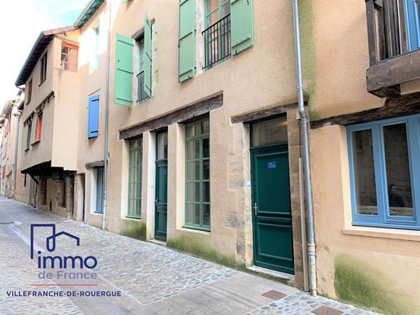 APPARTEMENT  T2 duplex VILLEFRANCHE DE ROUERGUE - 2 pièce(s) - 38.45 m2
